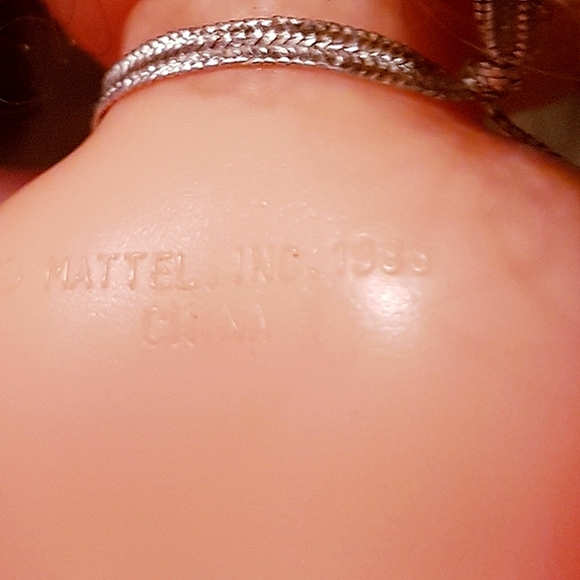 1988 Lil' Miss Makeup Doll Brunette Rock Star Roller Skater Mattel 7" Vintage - Picture 12 of 12